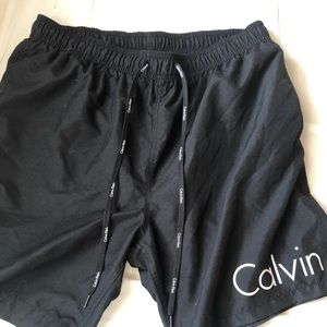 Calvin Klein swim trunks board shorts